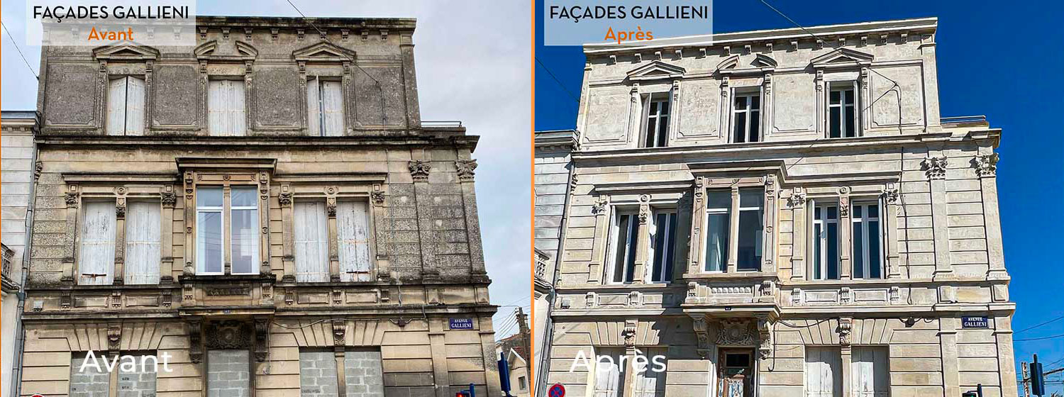Facade after renovation